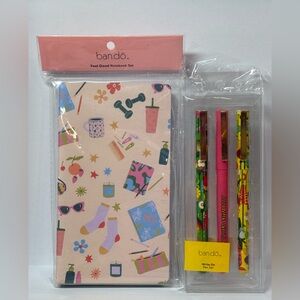 ban.do Bundle - Feel Good Notebook Set + Write On Pen Set  (New)